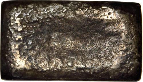 Mary_Thompson_Hunt_1880_silver_ingot_reverse