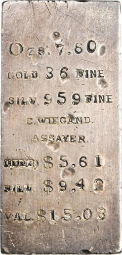 conrad_wiegand_7.6oz_silver_ingot_obverse