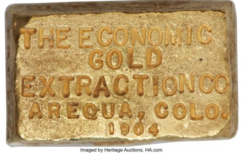 economic_gold_extraction_1904_gold_ingot_obverse