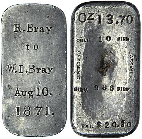 wiegand_13.70oz_silver_ingot_obverse