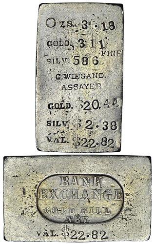 wiegand_3.18oz_bank_exchange_silver_ingot_obverse